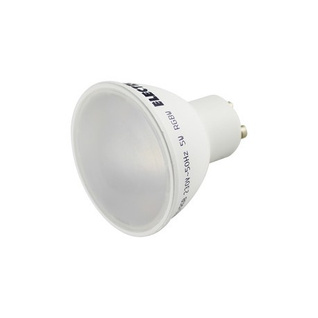 Ultra Brillante LED Bombillas 5 W equivalente a 60 W Halógena paquete de 10 blanco cálido 2700K 600LM 120 ° ángulo de haz Bombilla LED GU10 